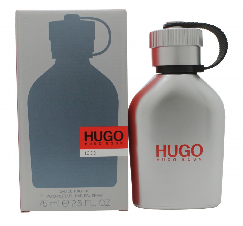 HUGO BOSS HUGO ICED EAU DE TOILETTE EDT - MEN'S FOR HIM. NEW. FREE ...