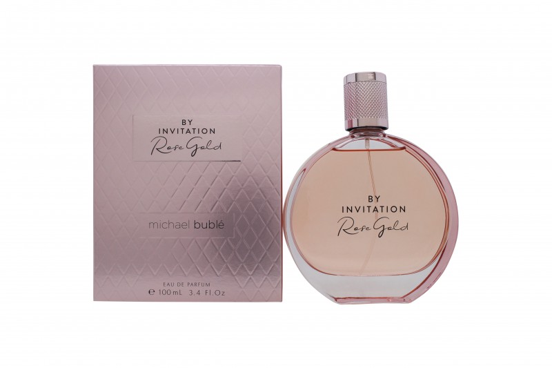 michael buble by invitation rose gold perfume