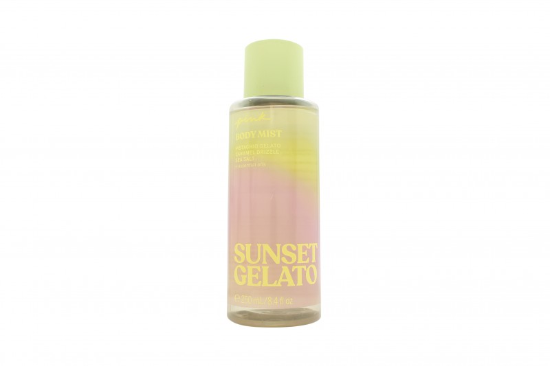 VICTORIA'S SECRET PINK SUNSET GELATO BODY MIST . NEW. FREE SHIPPING