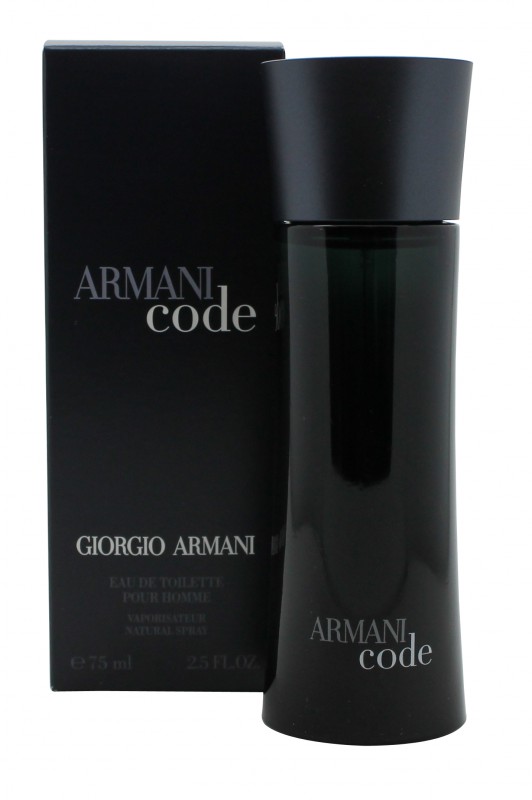 Black code deals by giorgio armani